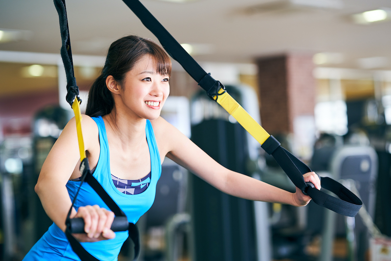 TRXサスペンショントレーニング（白浜カイロ・加圧センター）